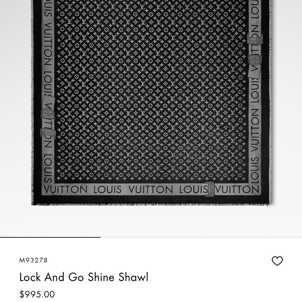 Louis Vuitton Shawl